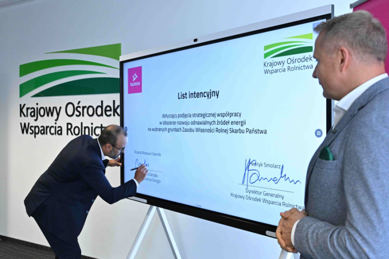 KOWR i Tauron stawiają na zieloną energię. Polskie wsie mogą tylko zyskać